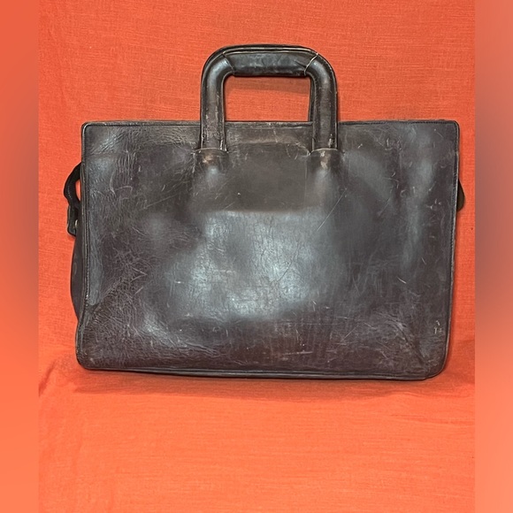 Union Pacific RailRoad Black Leather Satchel/Brief case Vintage - Picture 12 of 13